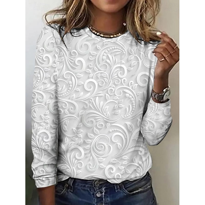 Adelaide | Elegant Floral Tunic