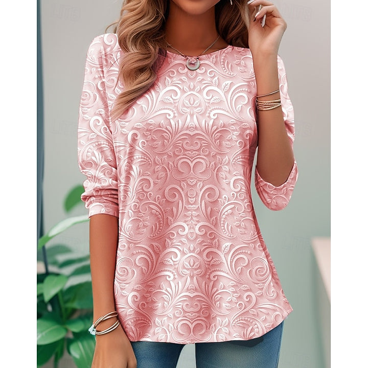 Adelaide | Elegant Floral Tunic