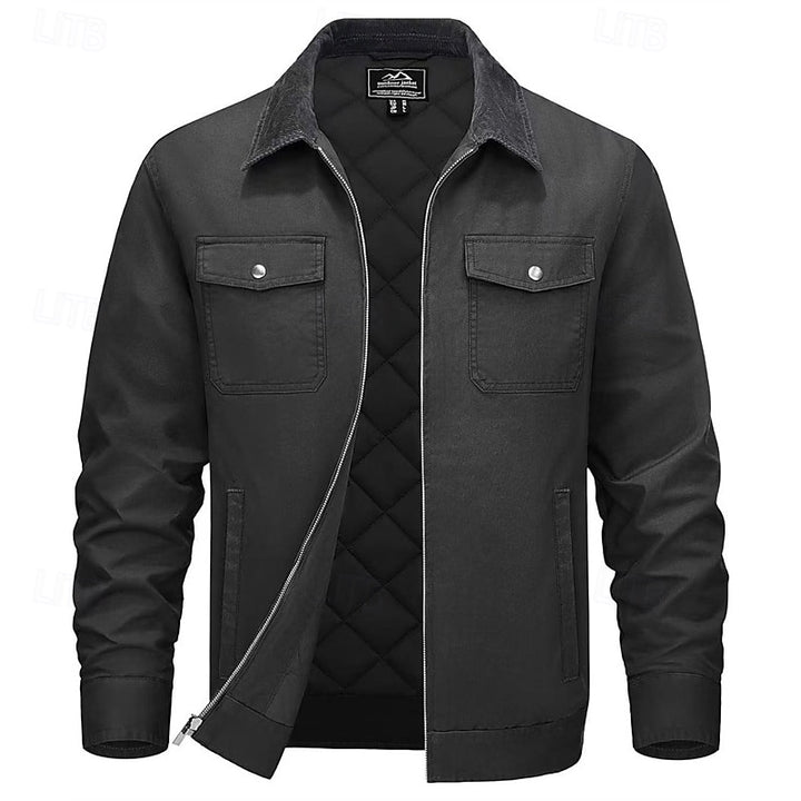 Marshall | Rugged Contrast-Collar Jacket