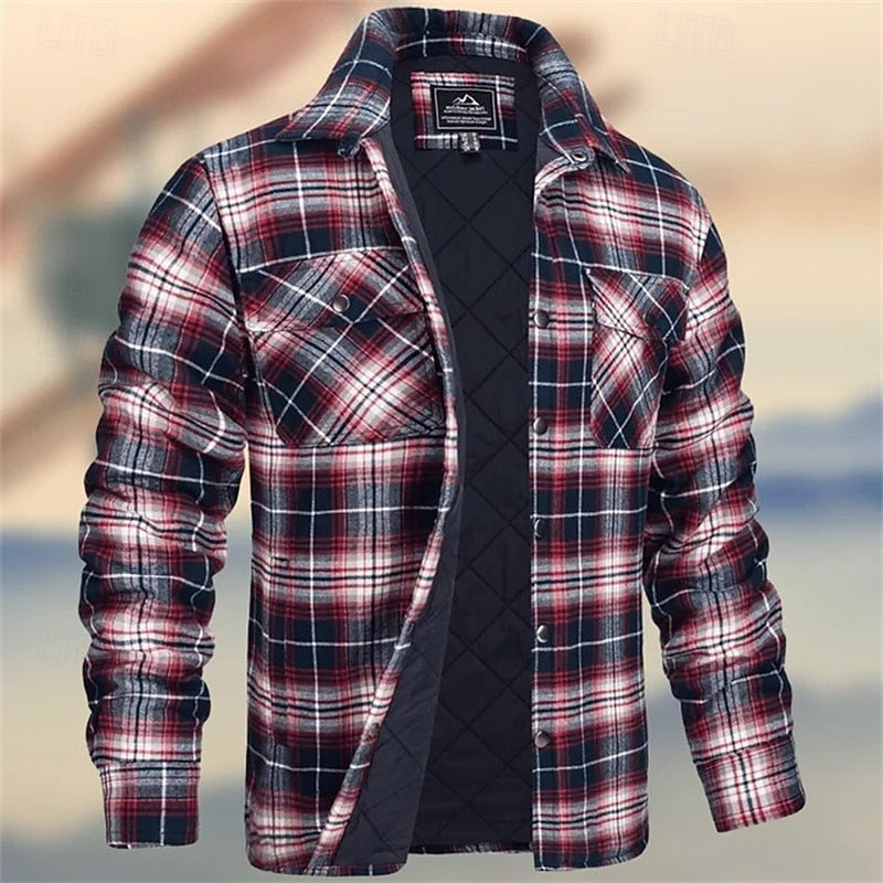 Foster | Insulated Plaid Shirt Jacket