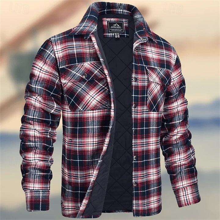 Foster | Insulated Plaid Shirt Jacket
