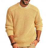 Spencer | Ribbed Round-Neck Jumper