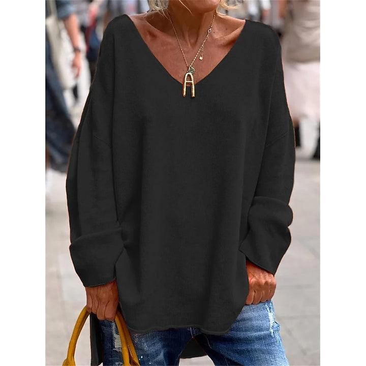 Eliora | Relaxed V-Neck Tunic Top