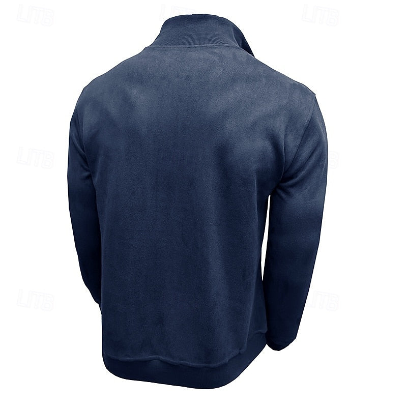 Weston | Washed Quarter-Zip Sweatshirt