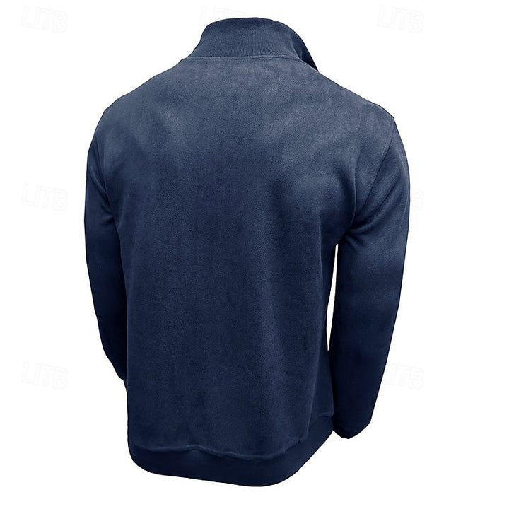 Weston | Washed Quarter-Zip Sweatshirt