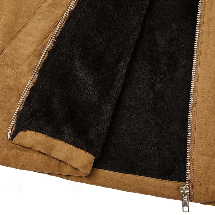 Malcolm | Cosy Hooded Zip Jacket