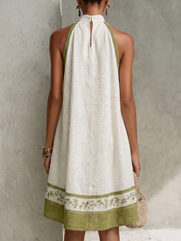 Wynne | Sleeveless Trapeze Mini Dress