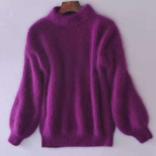 Elsa | Relaxed Mock-Neck Sweater