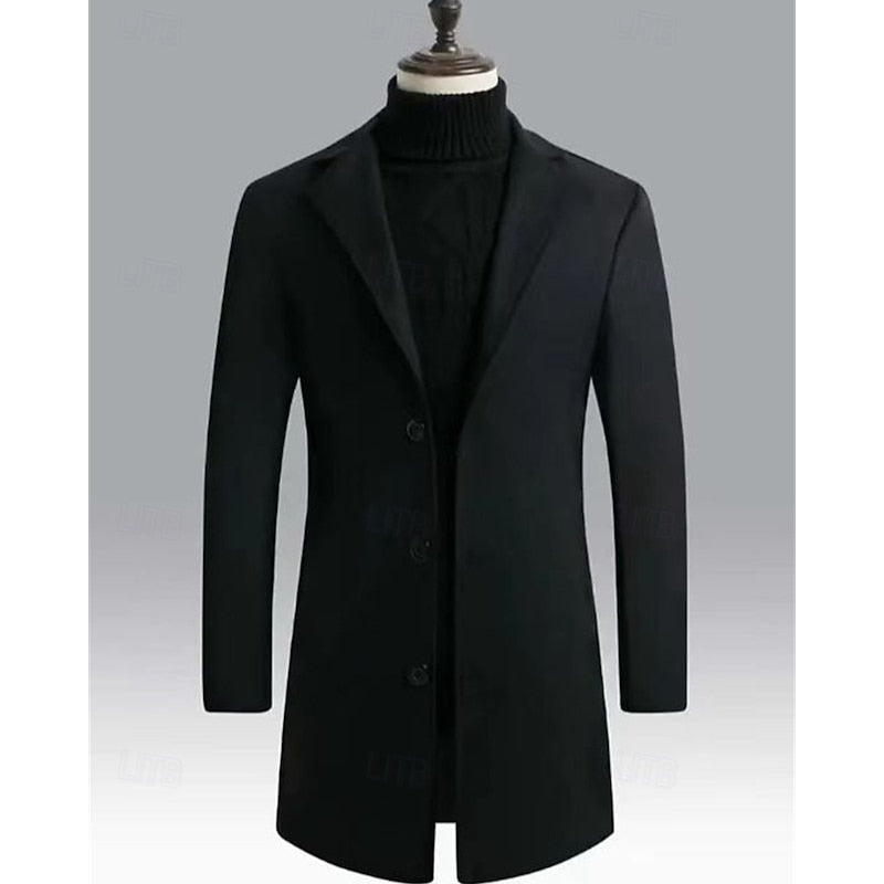 Oliver | Tailored Longline Overcoat