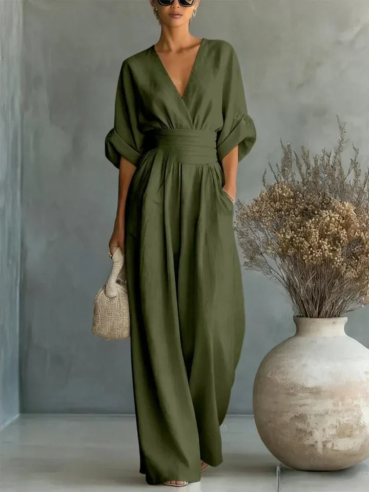 Claire | Elegant Wide-Leg Jumpsuit