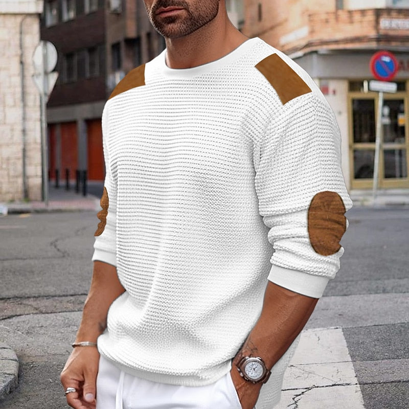 Sullivan | Textured Crew Neck Sweater