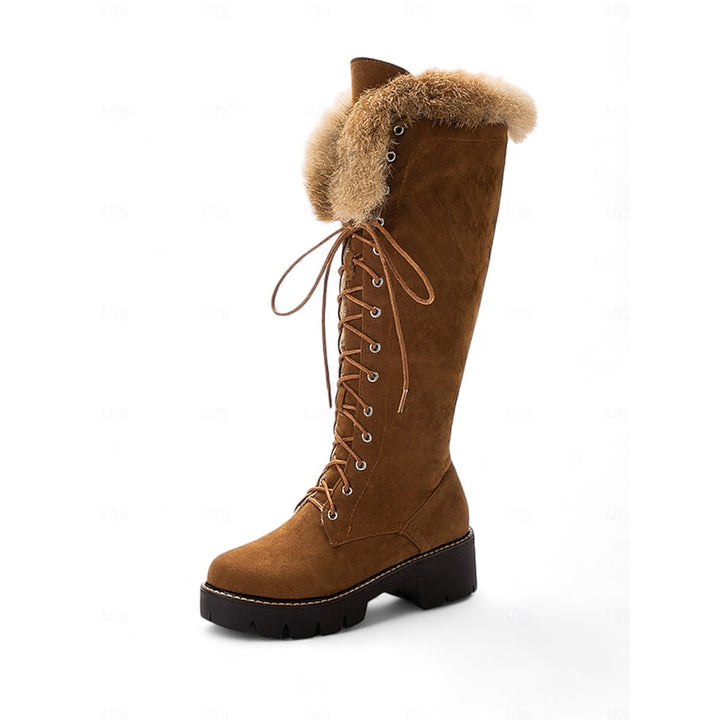 Ottilie | Cosy Fur-Trimmed Winter Boots