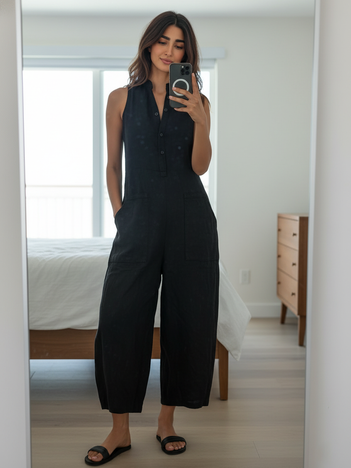 Opal | Relaxed Wide-Leg Jumpsuit
