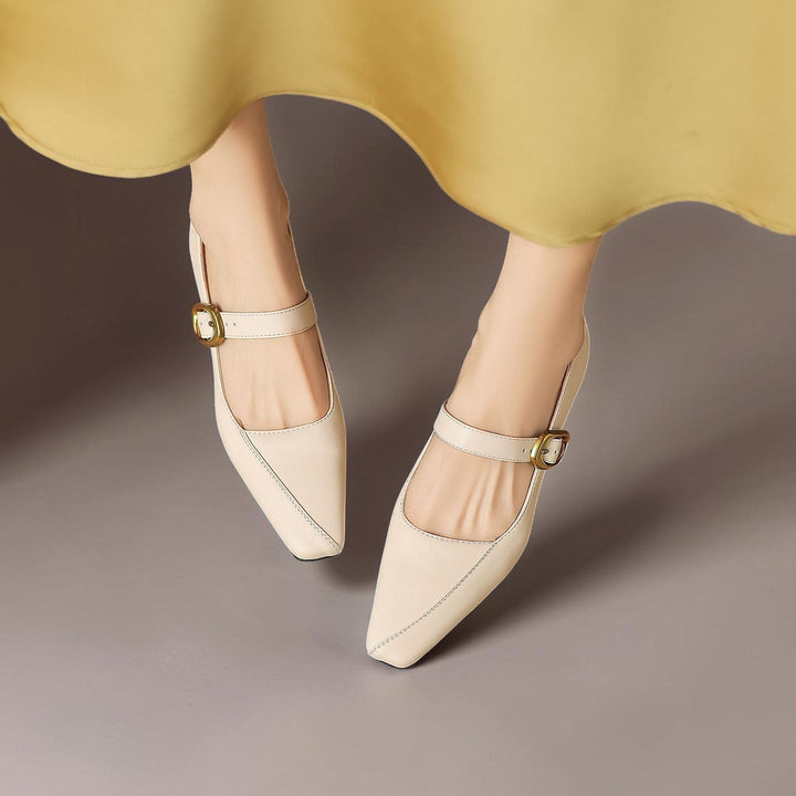 Delia | Buckled Mary Jane Heels