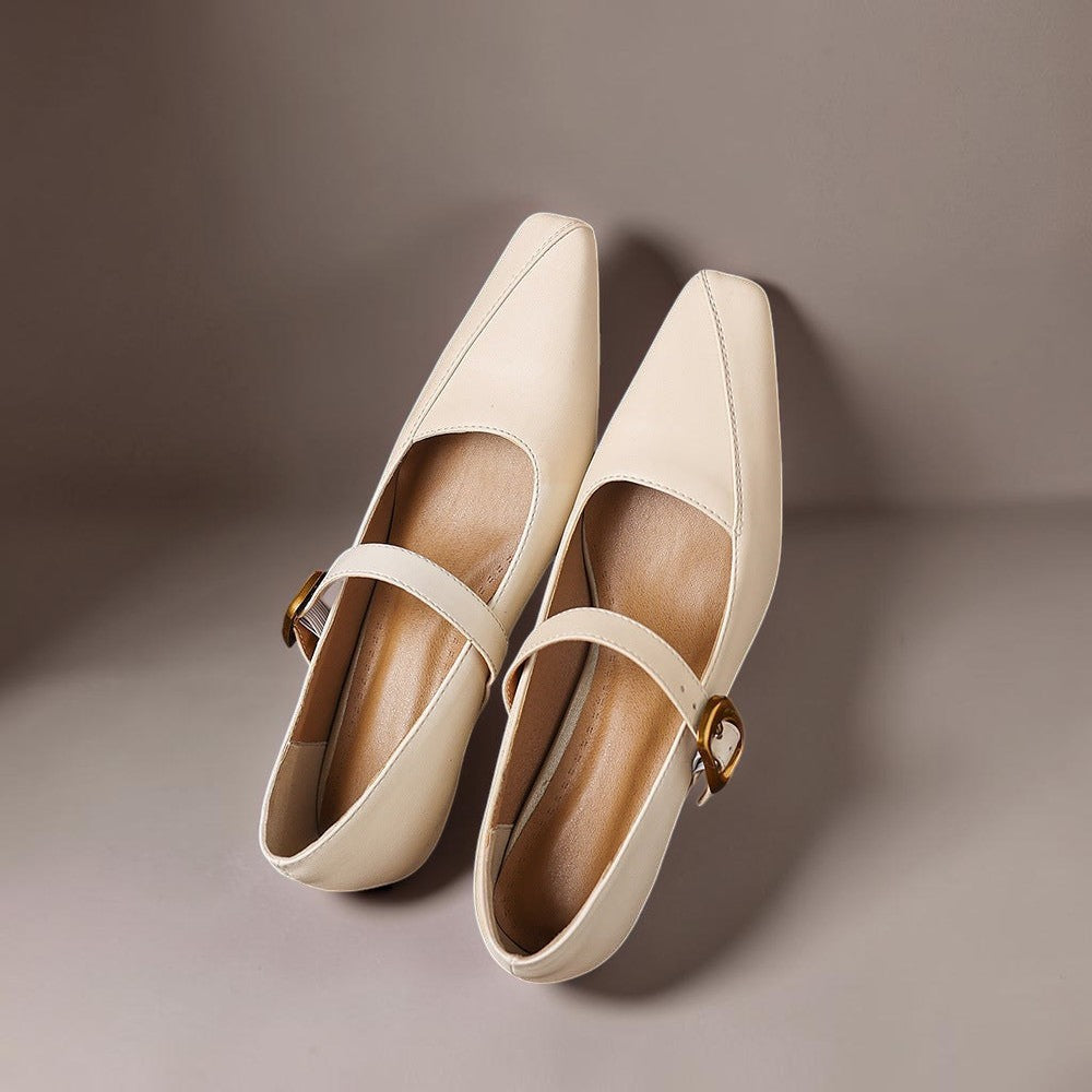 Delia | Buckled Mary Jane Heels