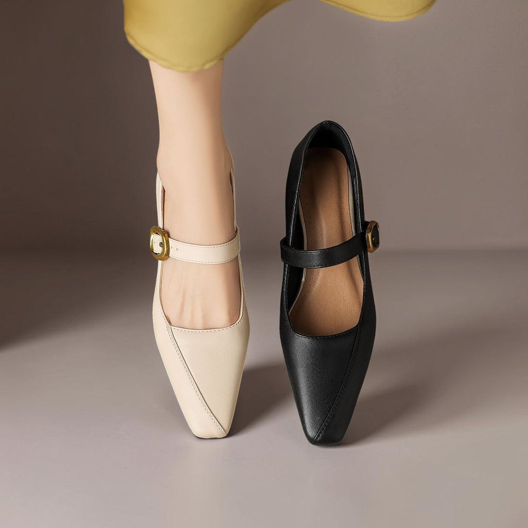 Delia | Buckled Mary Jane Heels