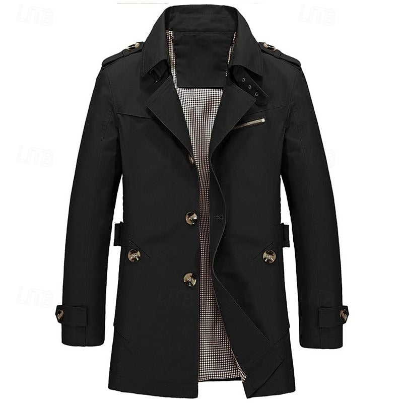 Warren | Refined Single-Breasted Trench Coat