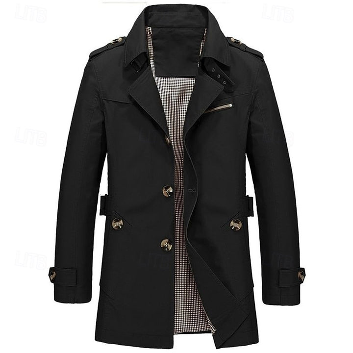 Warren | Refined Single-Breasted Trench Coat