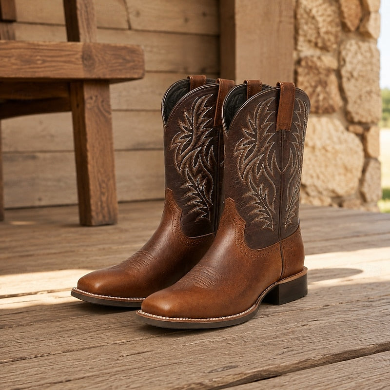 Wyatt | Square-Toe Western Boots