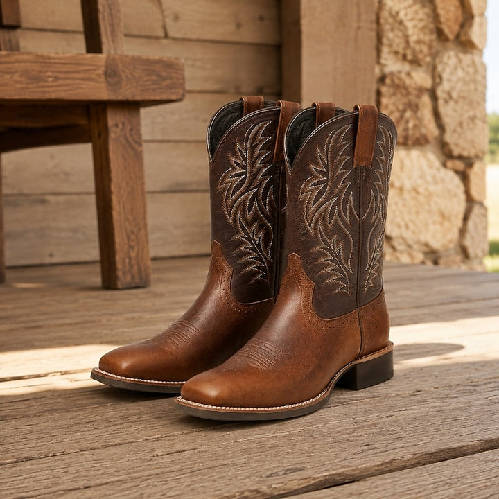 Wyatt | Square-Toe Western Boots