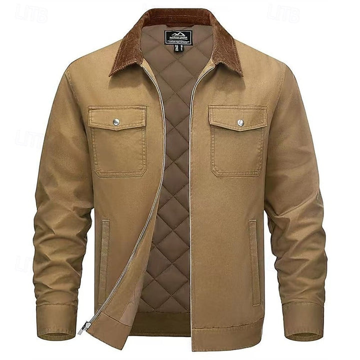 Marshall | Rugged Contrast-Collar Jacket
