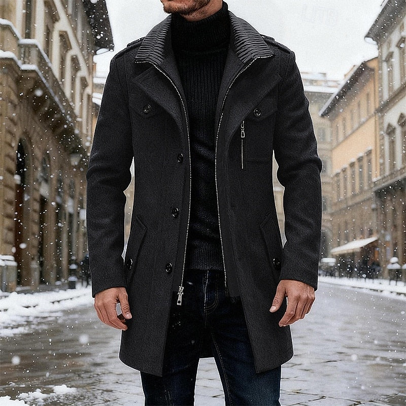 Nathaniel | Tailored Longline Coat
