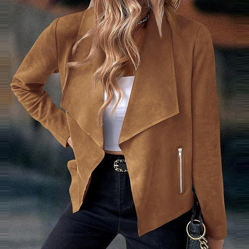 Barbara | Draped Waterfall Jacket