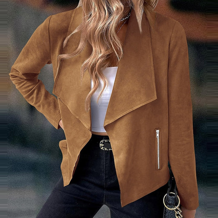 Barbara | Draped Waterfall Jacket