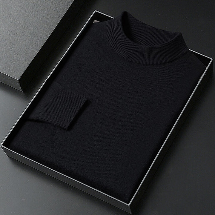 Bennett | Refined Mock Neck Jumper