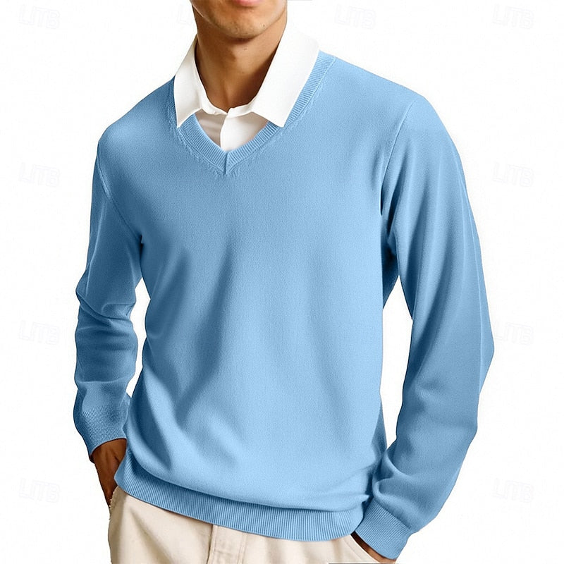 Harrison | Refined V-Neck Jumper