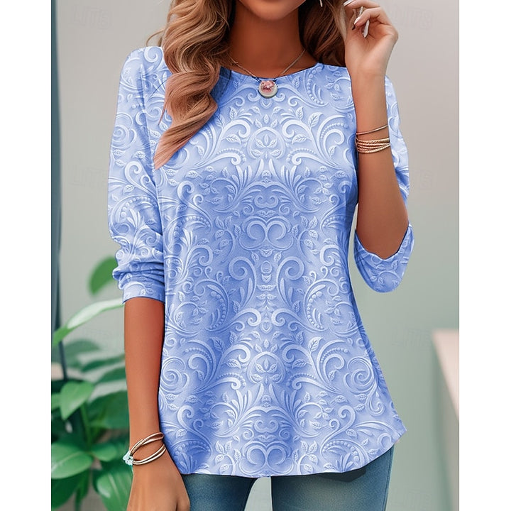 Adelaide | Elegant Floral Tunic