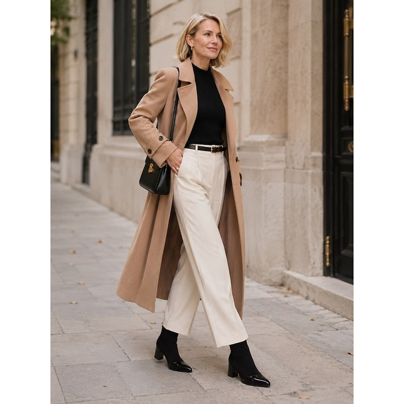 Verena | Cap-Toe Chunky Heel Ankle Boots