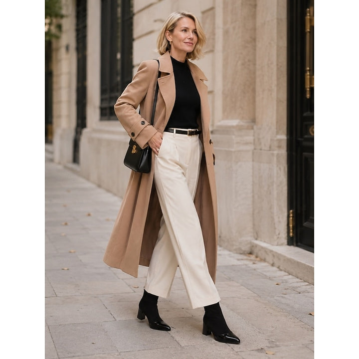 Verena | Cap-Toe Chunky Heel Ankle Boots
