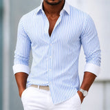 Hartley | Non-Iron Striped Dress Shirt
