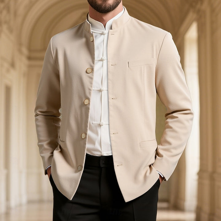 Alden | Mandarin-Collar Jacket