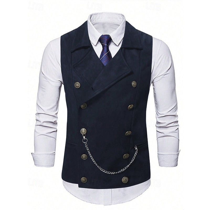 Ambrose | Double-Breasted Lapel Waistcoat