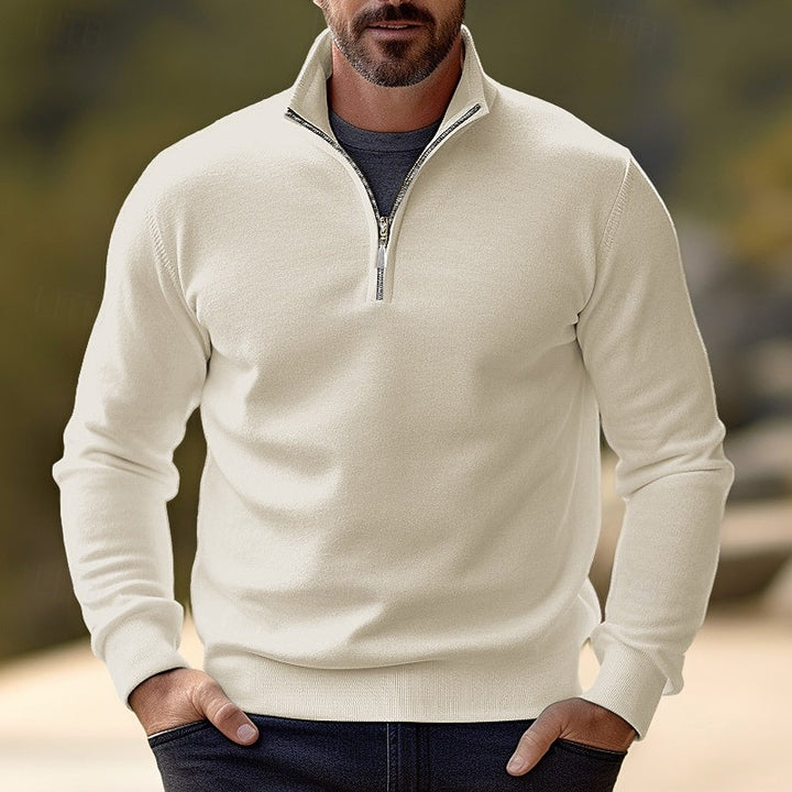 Clifford | Refined Half-Zip Pullover