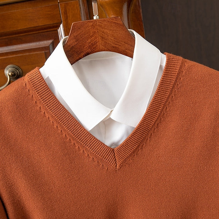 Harrison | Refined V-Neck Jumper