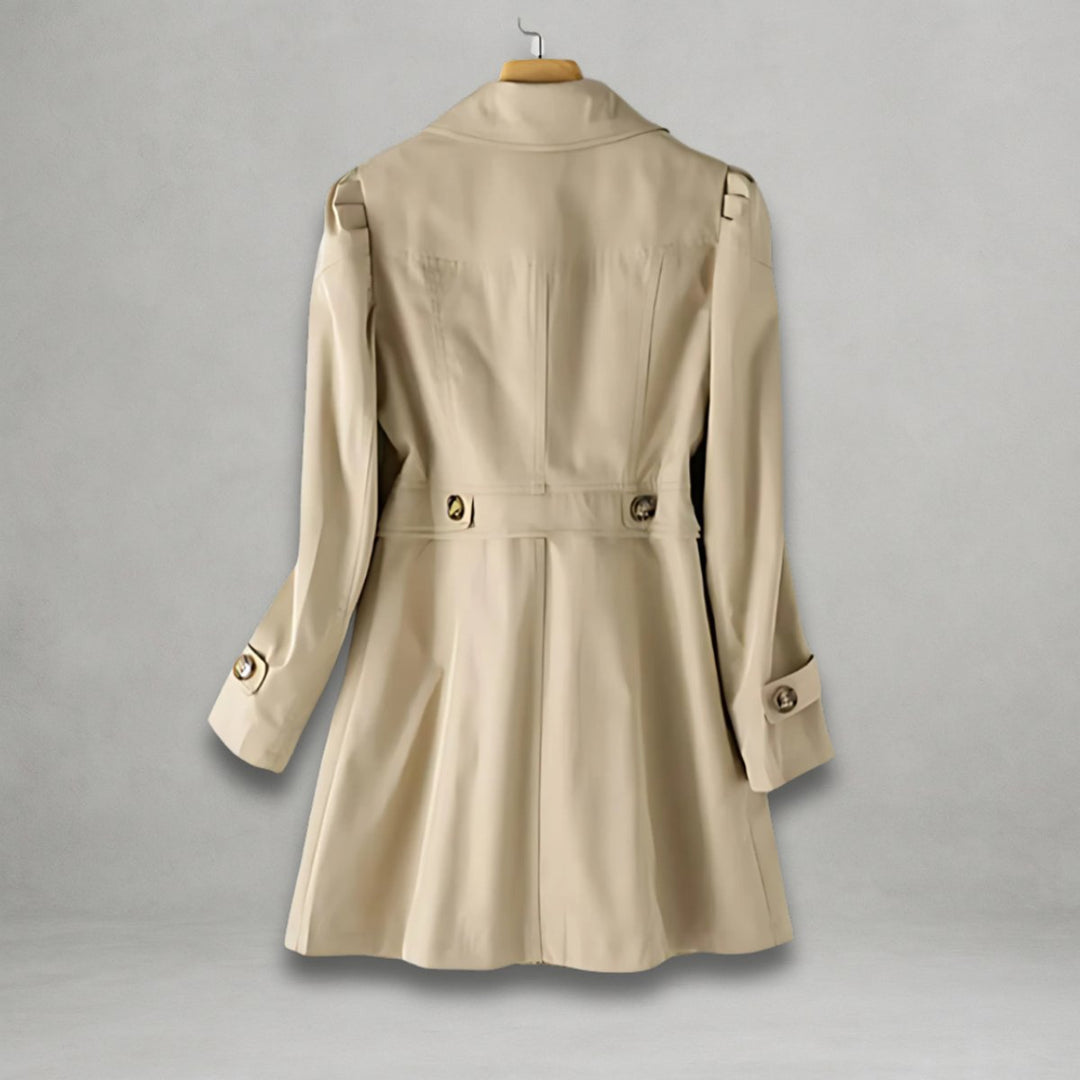 Isabelle | Tailored Single-Breasted Trench Coat