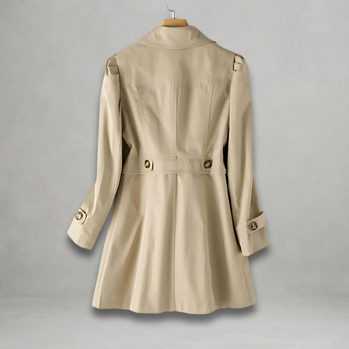 Isabelle | Tailored Single-Breasted Trench Coat
