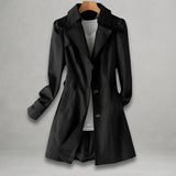 Isabelle | Tailored Single-Breasted Trench Coat