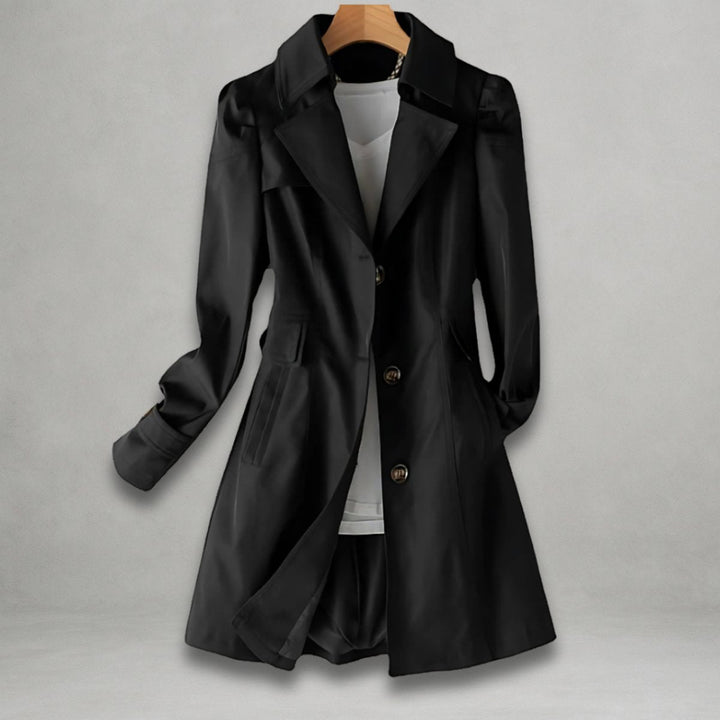 Isabelle | Tailored Single-Breasted Trench Coat