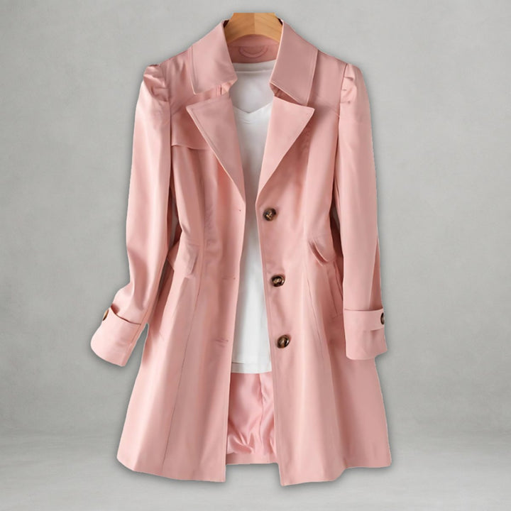 Isabelle | Tailored Single-Breasted Trench Coat