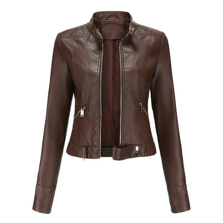Sasha | Cropped Moto Jacket