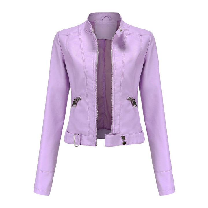 Sasha | Cropped Moto Jacket