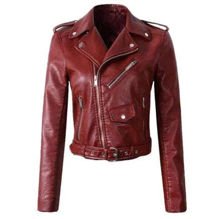 Rita | Belted Biker Jacket