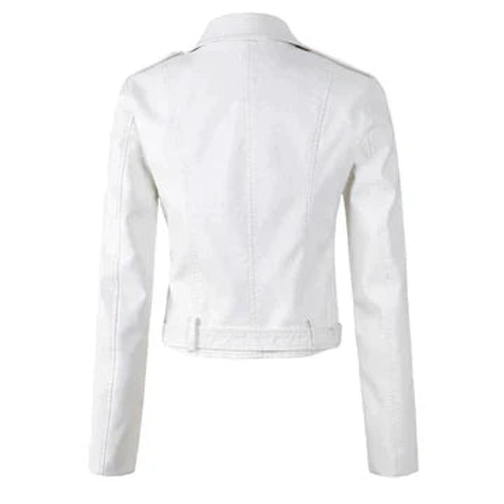 Rita | Belted Biker Jacket