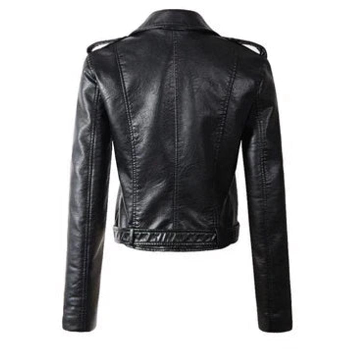 Rita | Belted Biker Jacket