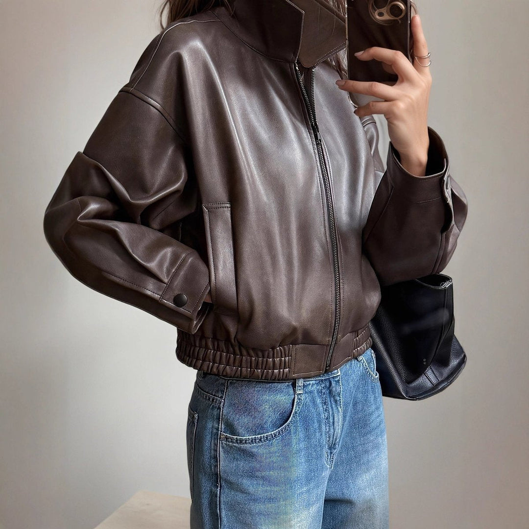 Giselle | Relaxed Zip-Up Bomber Jacket