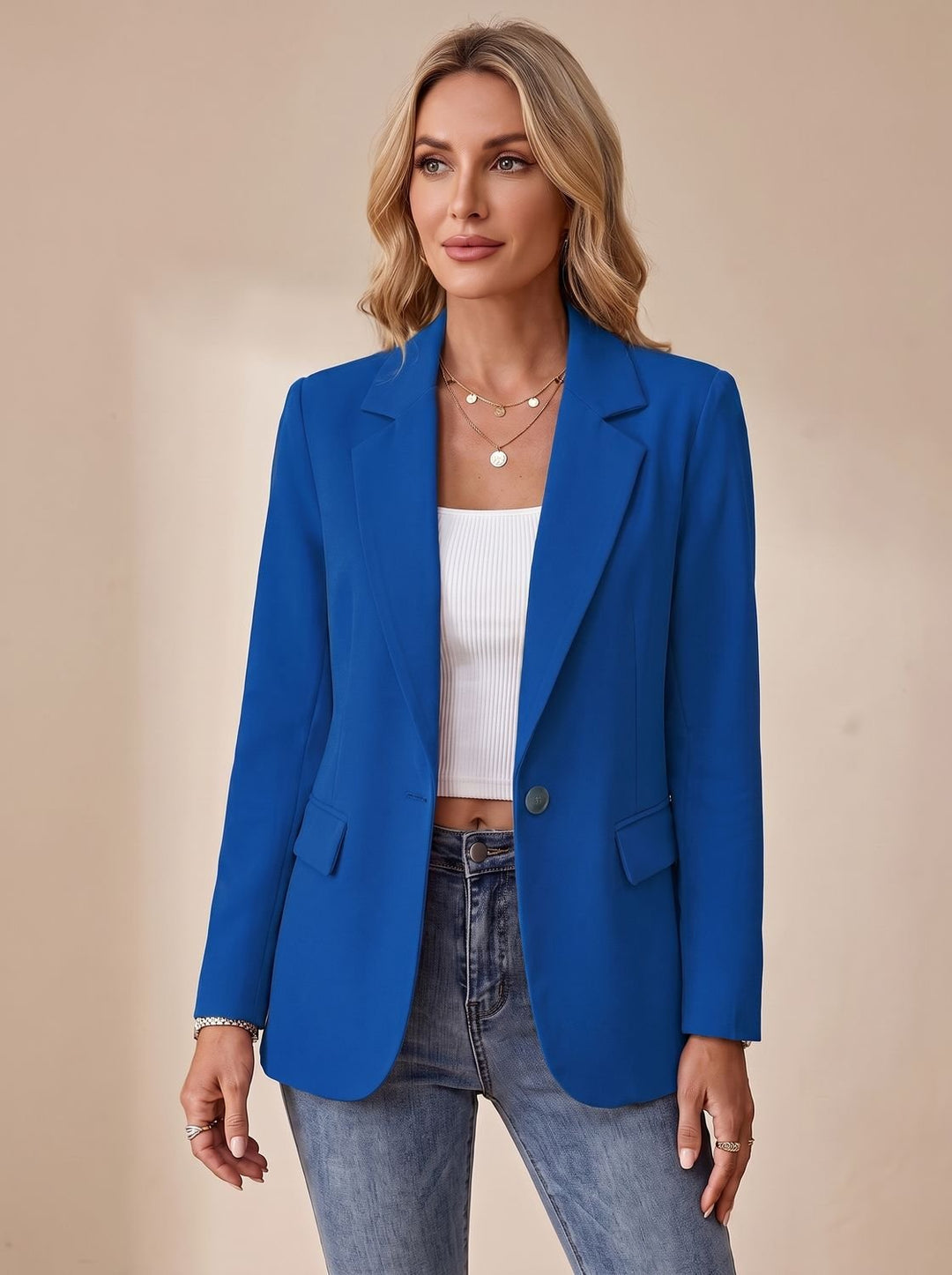 Harriet | Tailored Single-Button Blazer